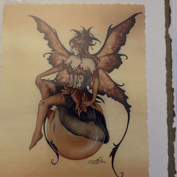 Amy Brown signed card - Picture 2 of 9